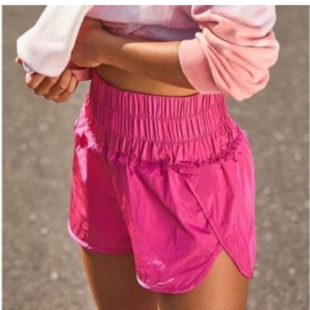 NWOT!  Prissy Jane hot pink shorts, size large